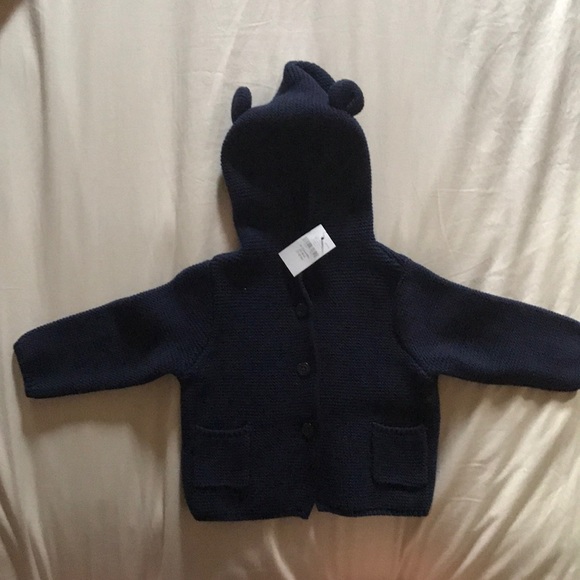 Baby gap navy sweater nwt. - Picture 3 of 7